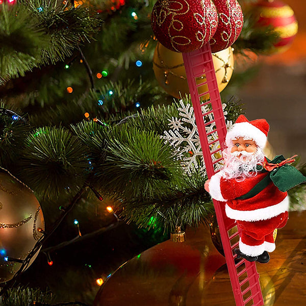 Papai Noel Com Escada