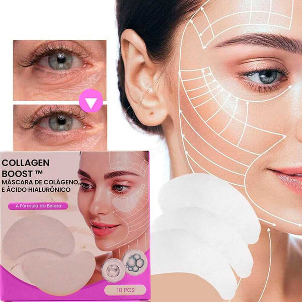 CollagenBoost -  Máscara de Colágeno que Revitaliza e Renova a Pele